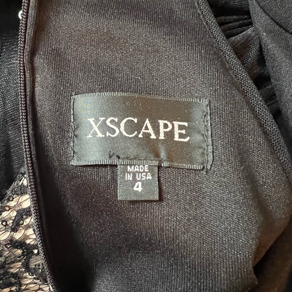 Lace, beaded, sequined, halter top dress with a tule skirt - Picture 4 of 4